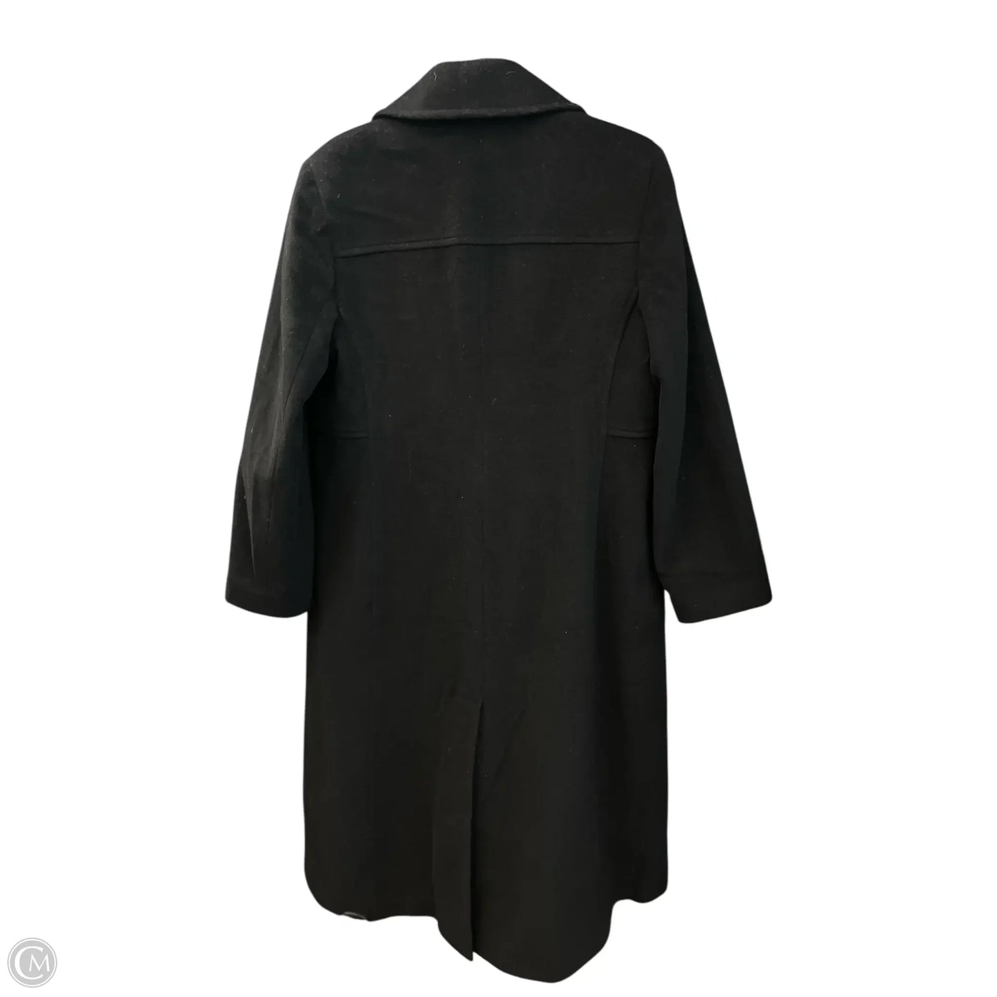 Coat Wool By Michael By Michael Kors In Black, Size: L