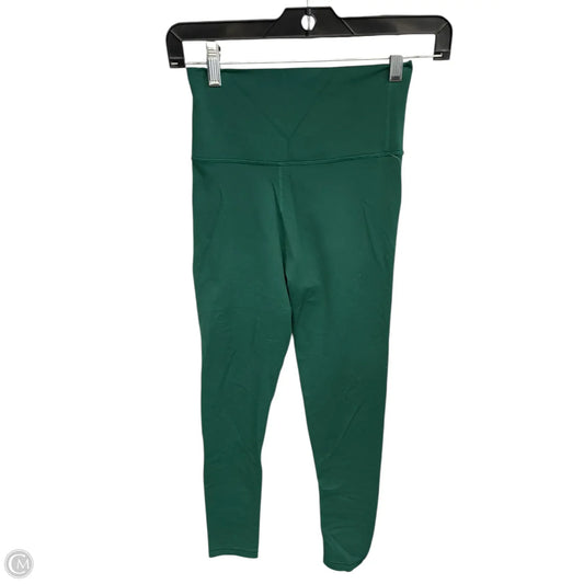 Athletic Leggings By Tna In Green, Size: S