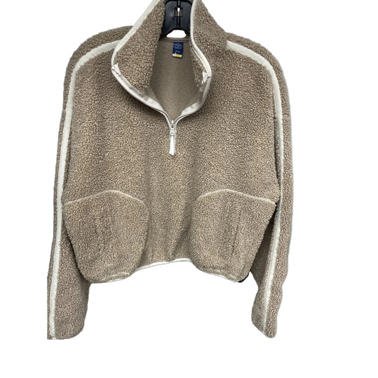 Jacket Faux Fur & Sherpa By Old Navy In Cream, Size: Xs