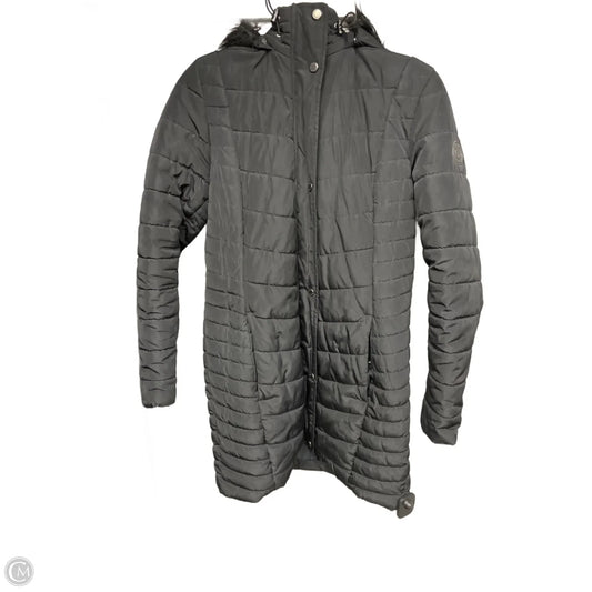 Jacket Puffer & Quilted By Weatherproof In Black, Size: S