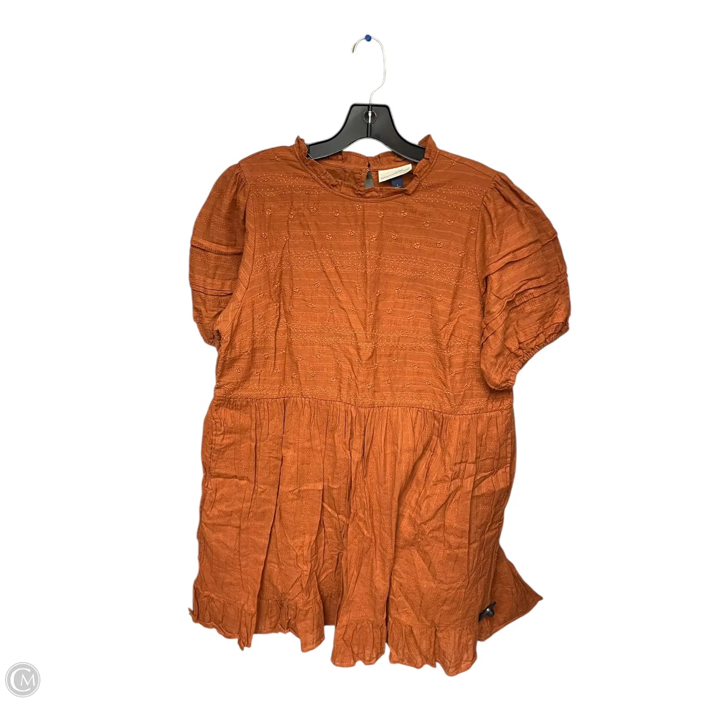 Dress Casual Midi By Universal Thread In Orange, Size: L