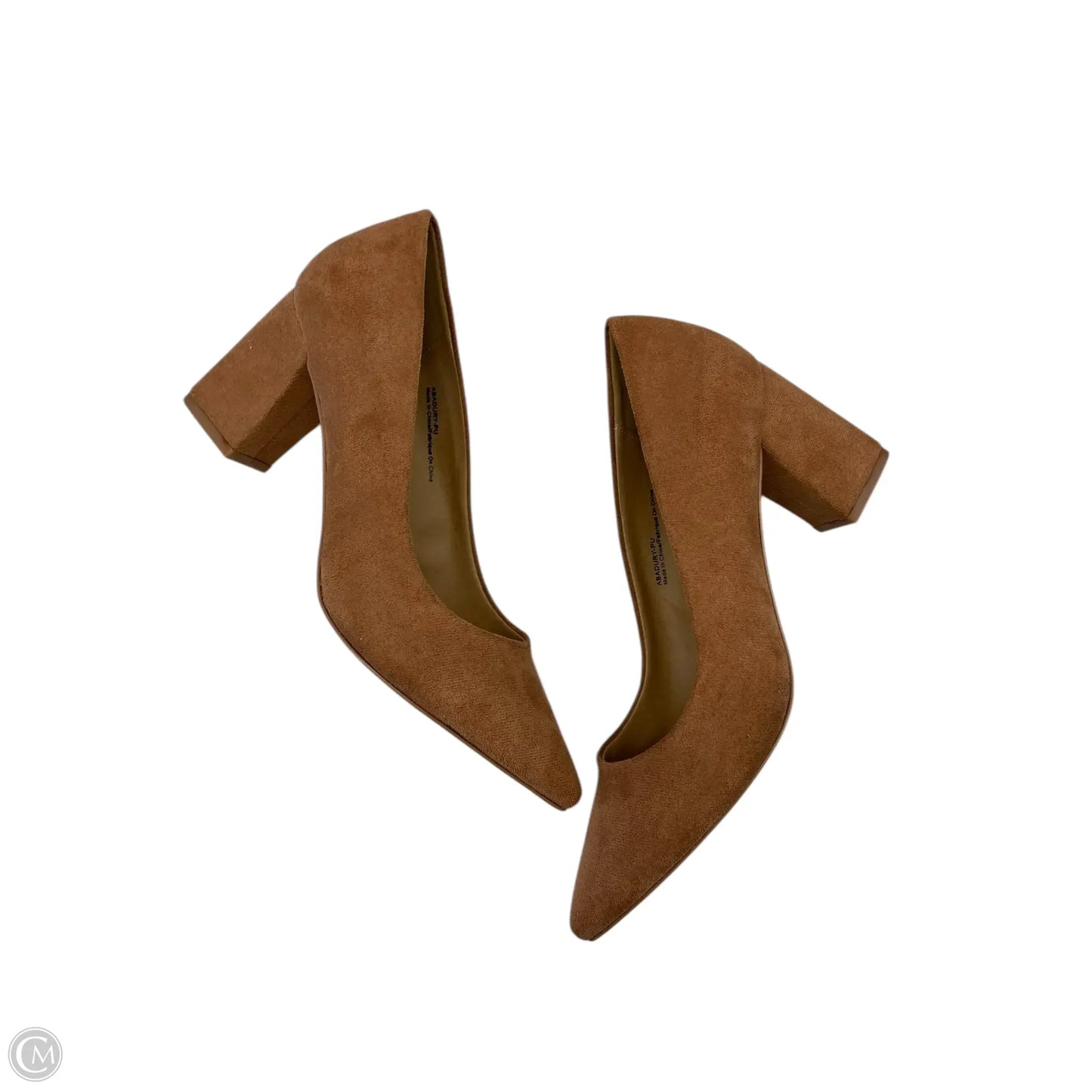 Shoes Heels Block By Abound In Brown, Size: 8