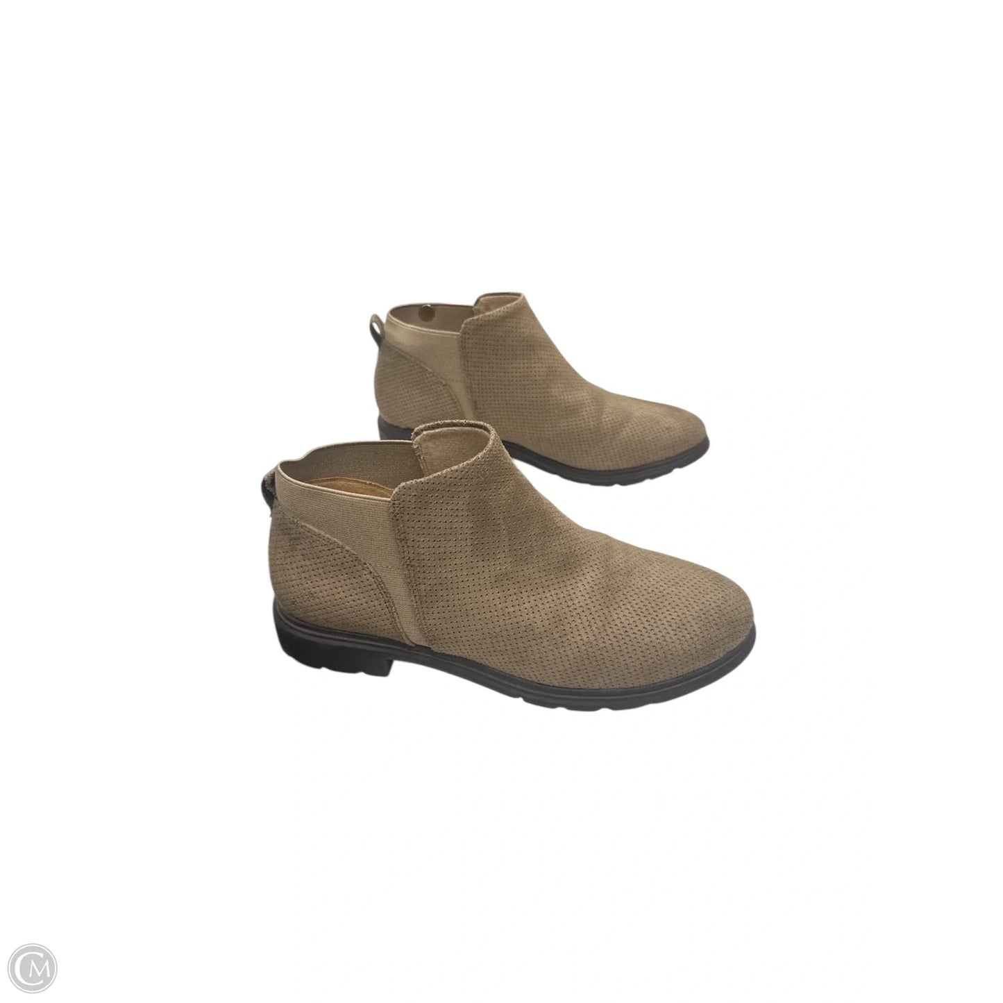 Boots Ankle Flats By Dr Scholls In Tan, Size: 8