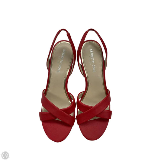 Shoes Heels Stiletto By Cole-haan In Red, Size: 7.5