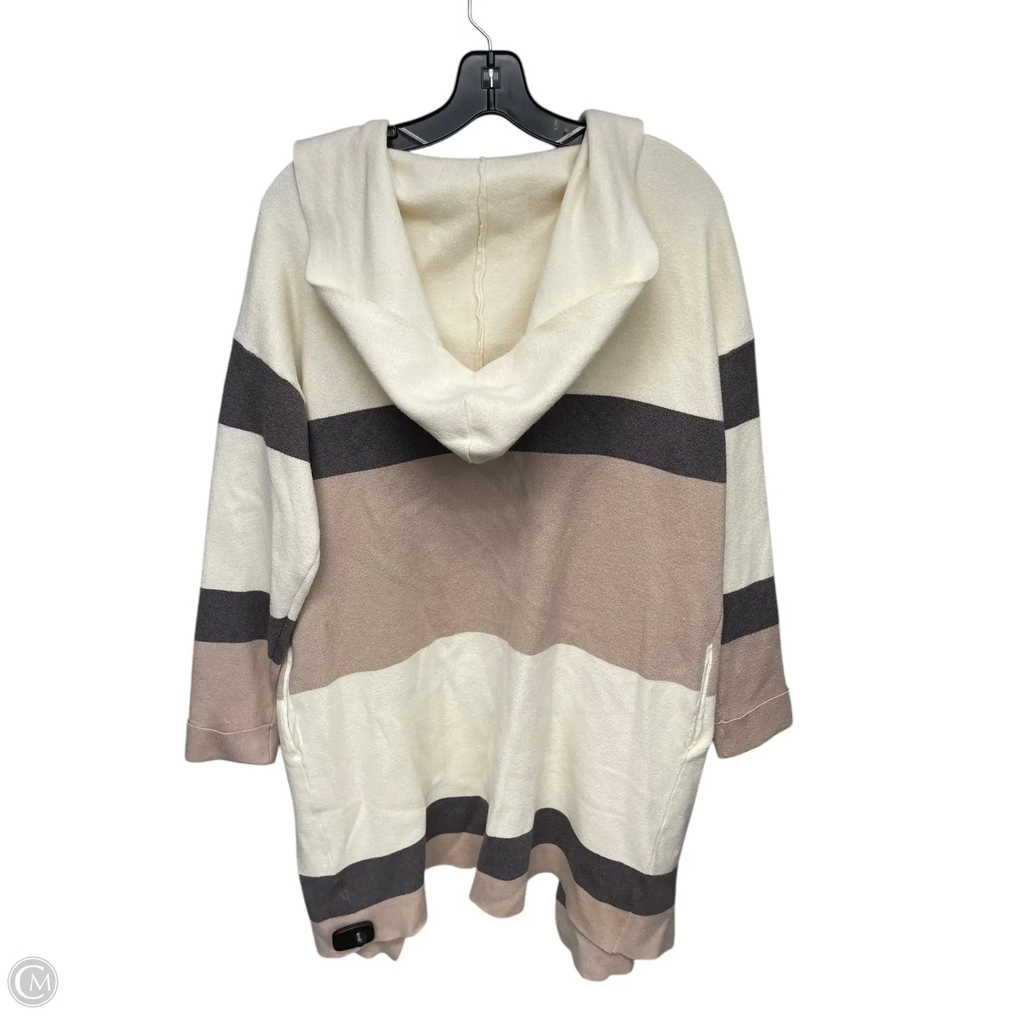 Cardigan By Fate In Tan & White, Size: S