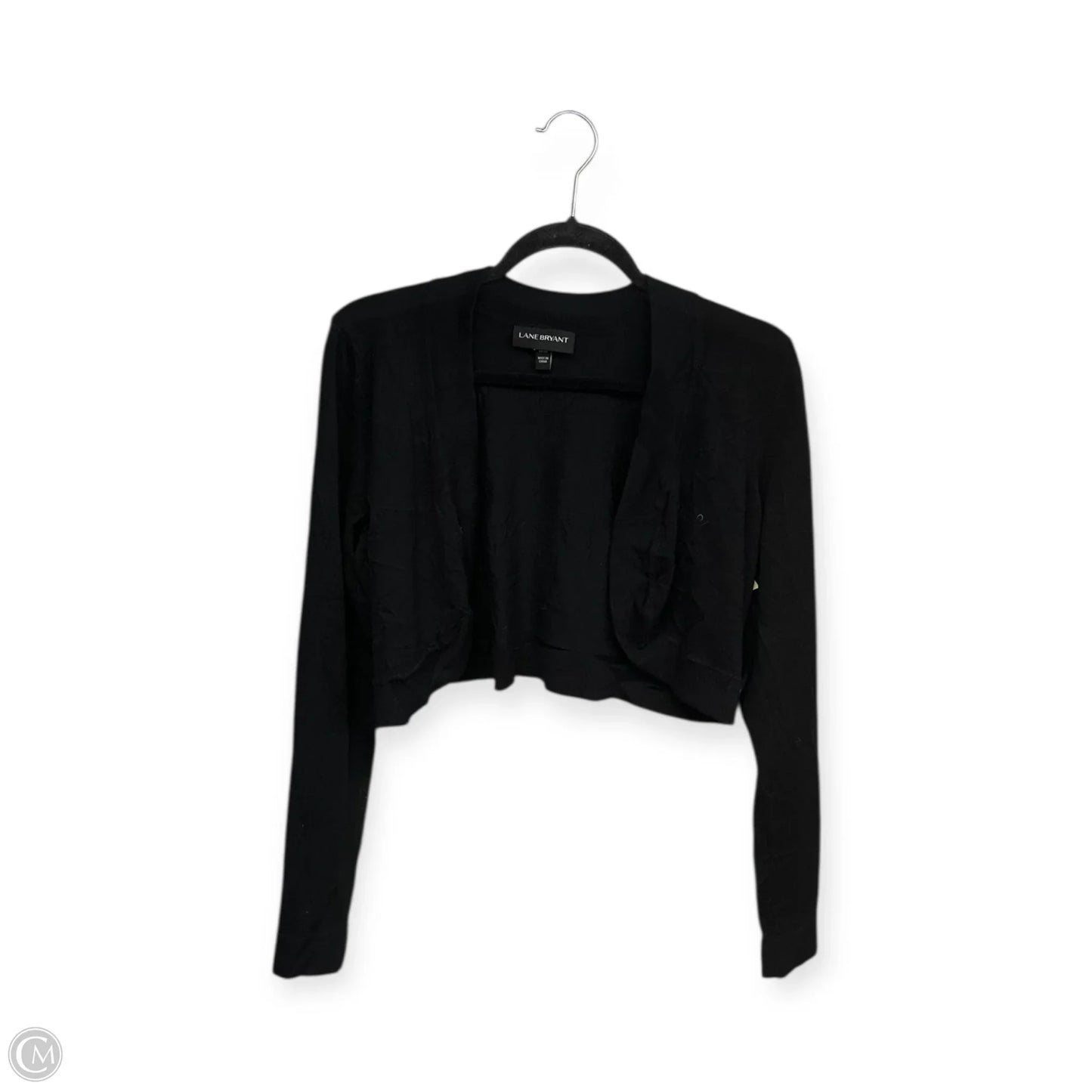 Cardigan By Lane Bryant In Black, Size: Xl