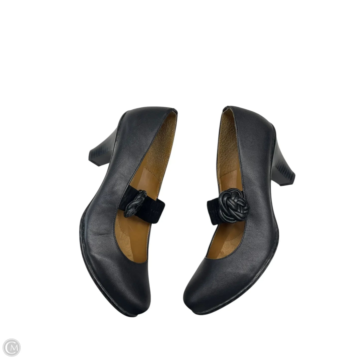 Shoes Heels Block By Sofft In Black, Size: 9