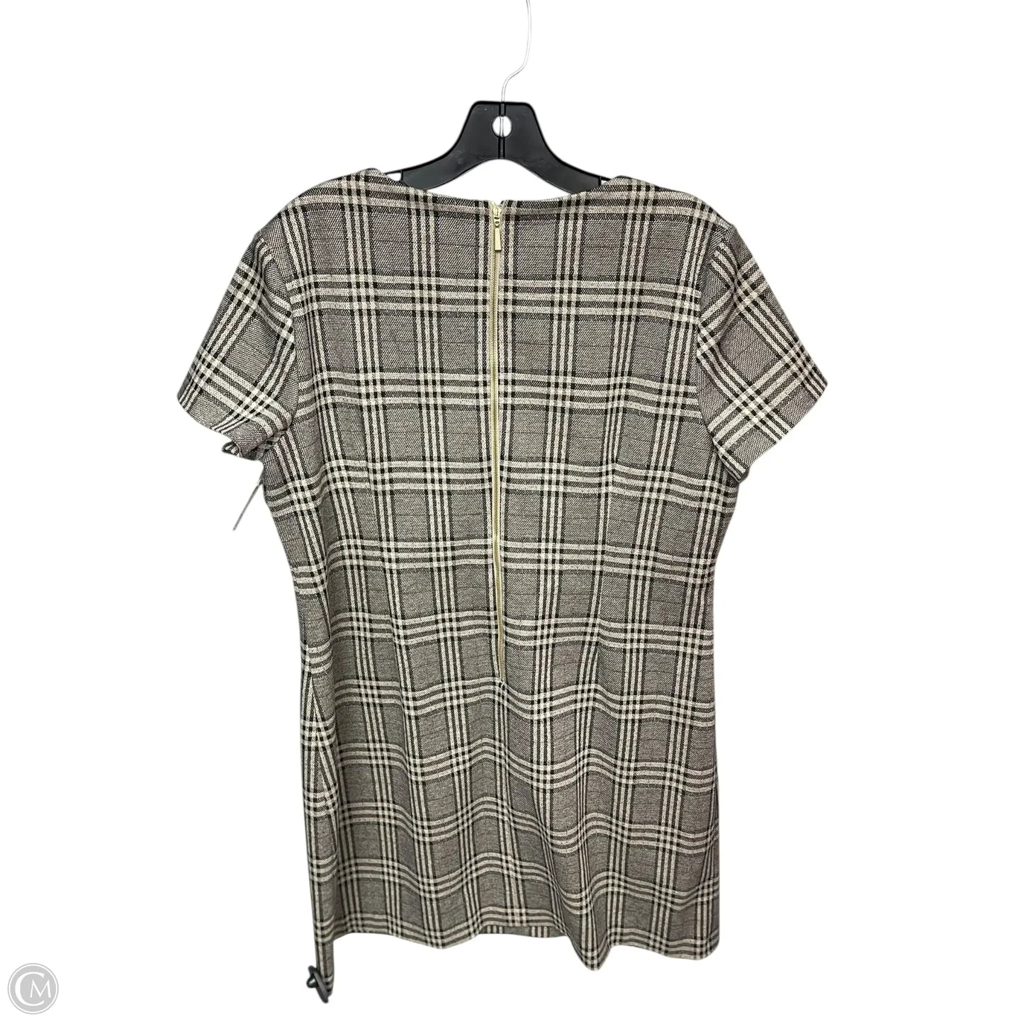 Dress Work By Calvin Klein In Brown, Size: 16