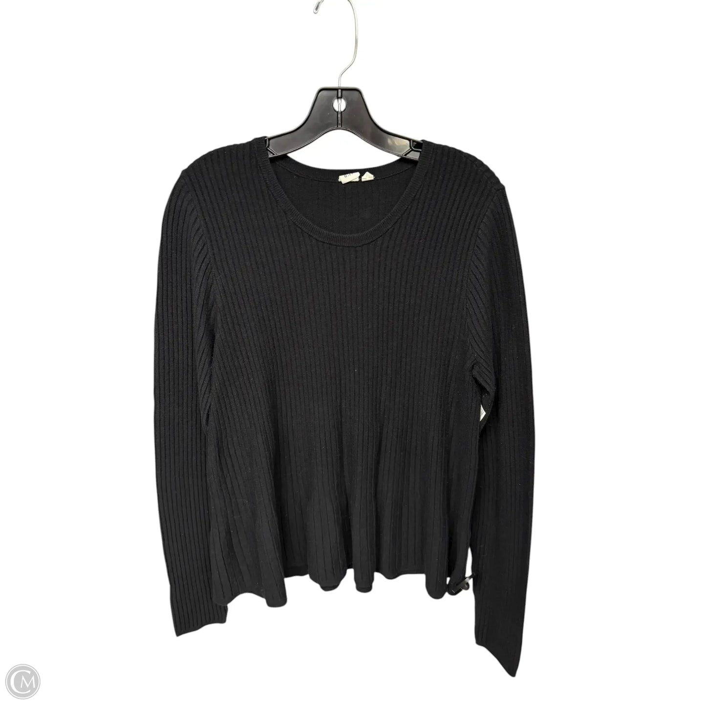 Sweater By Gap In Black, Size: L