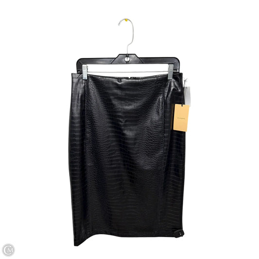 Skirt Midi By Halogen In Black, Size: 10