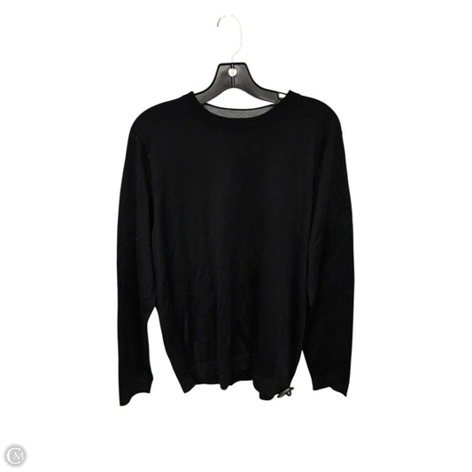 Sweater By Apt 9 In Black, Size: L