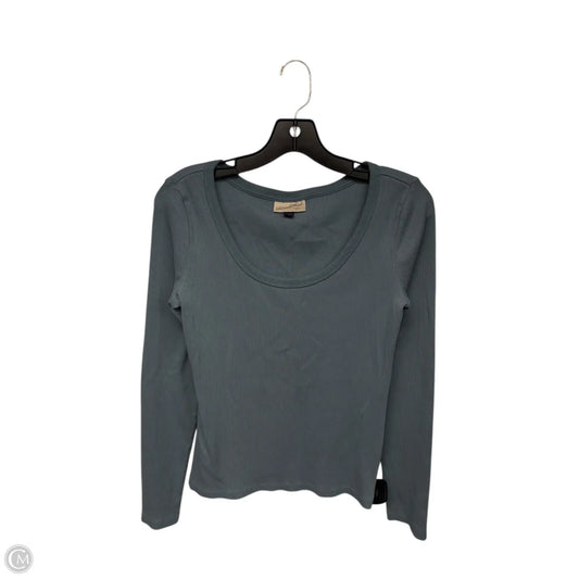 Top Long Sleeve By Universal Thread In Blue, Size: M