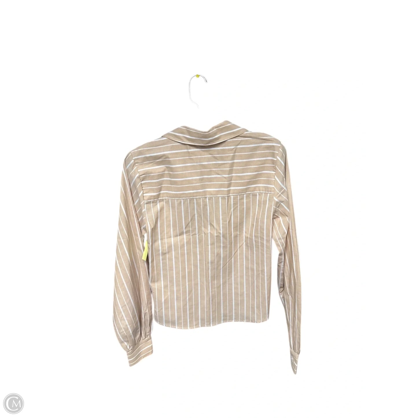 Top Long Sleeve By Joes Jeans In Cream & White, Size: Xs