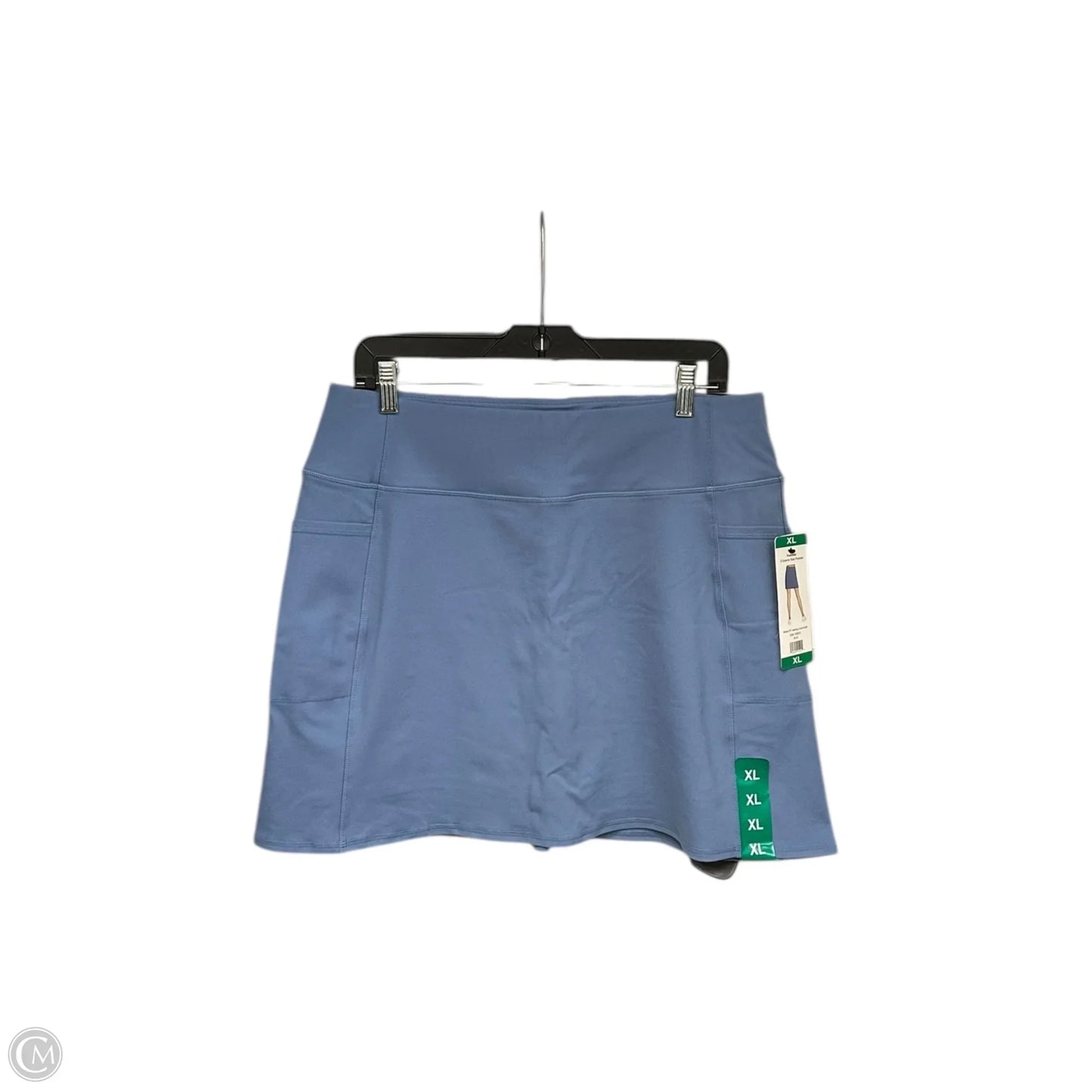 Athletic Skort By Skechers In Blue, Size: Xl