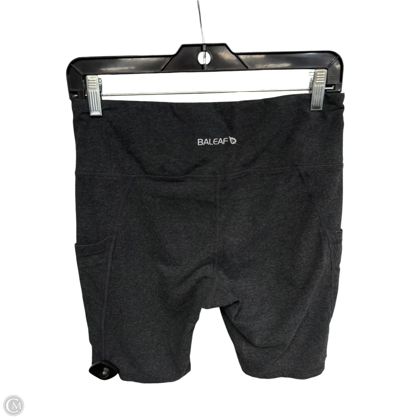 Athletic Shorts By Baleaf In Grey, Size: L