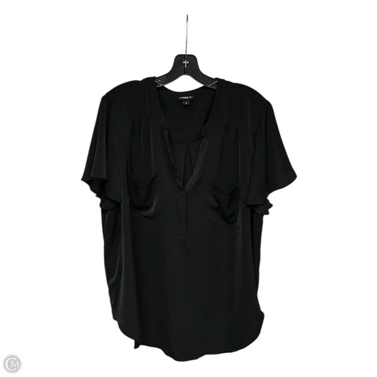 Top Short Sleeve By Torrid In Black, Size: 2x