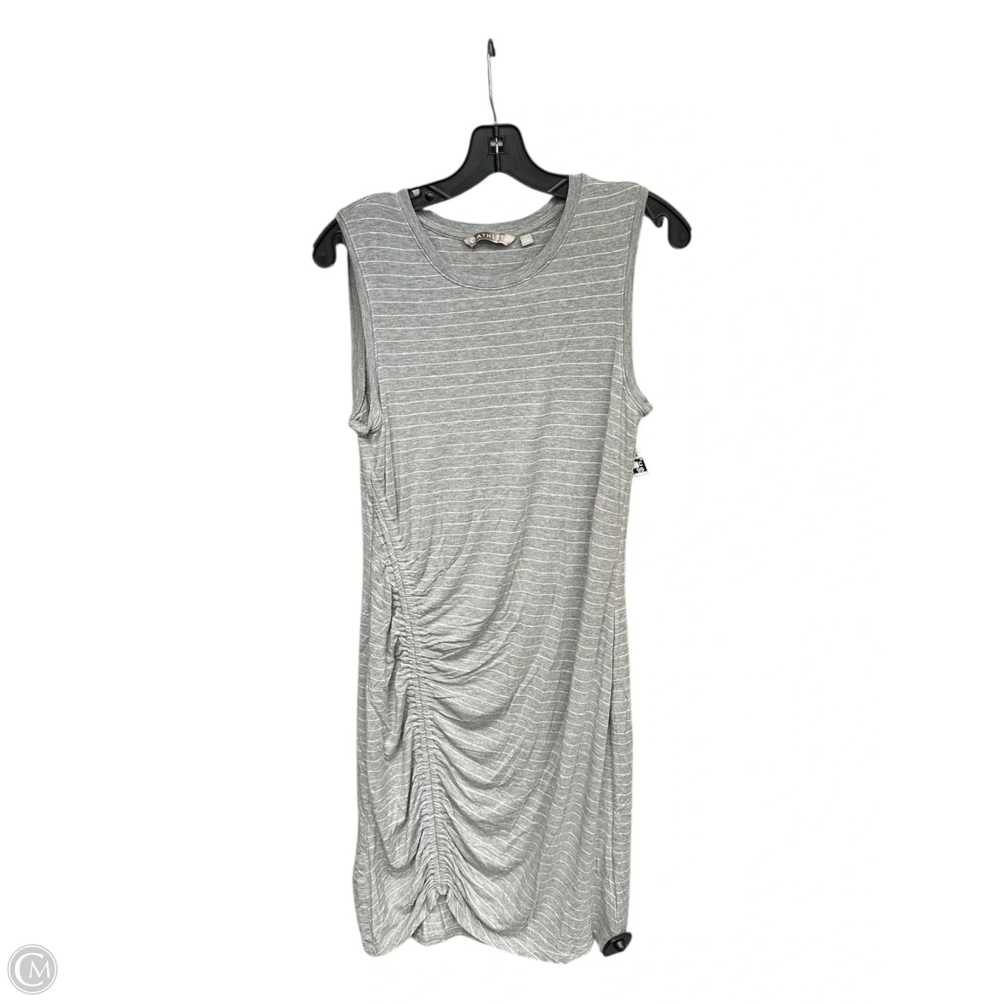 Dress Casual Midi By Athleta In Grey, Size: S