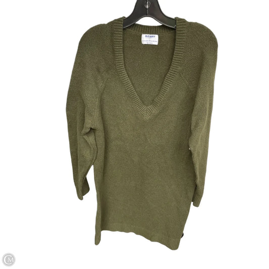 Dress Sweater By Old Navy In Green, Size: L