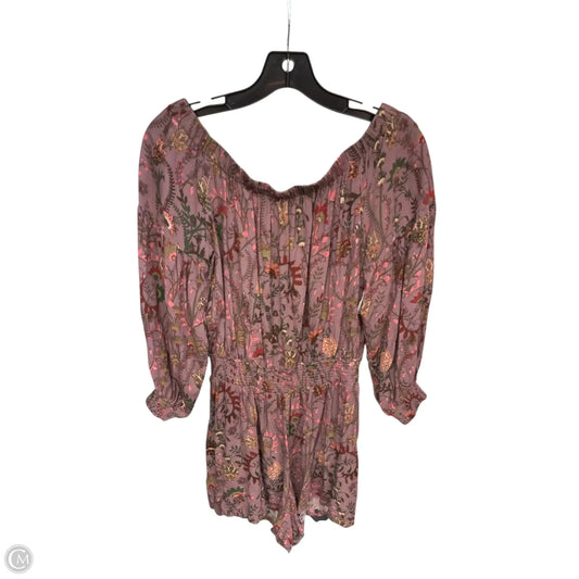 Romper By Free People In Purple, Size: M