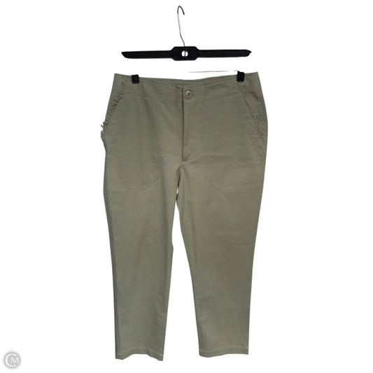 Pants Cropped By Lilla P In Green, Size: 8