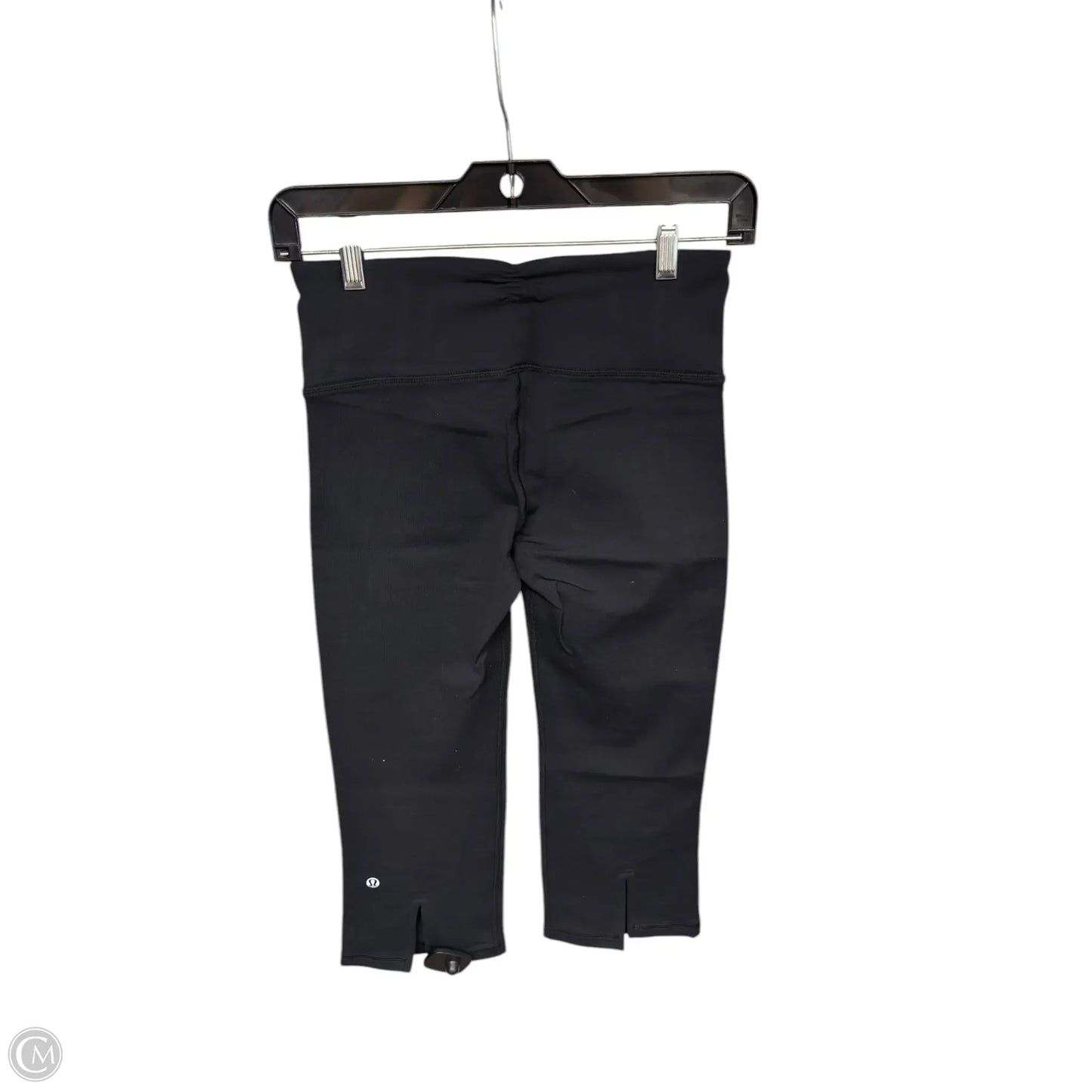 Athletic Capris By Lululemon In Black, Size: 4