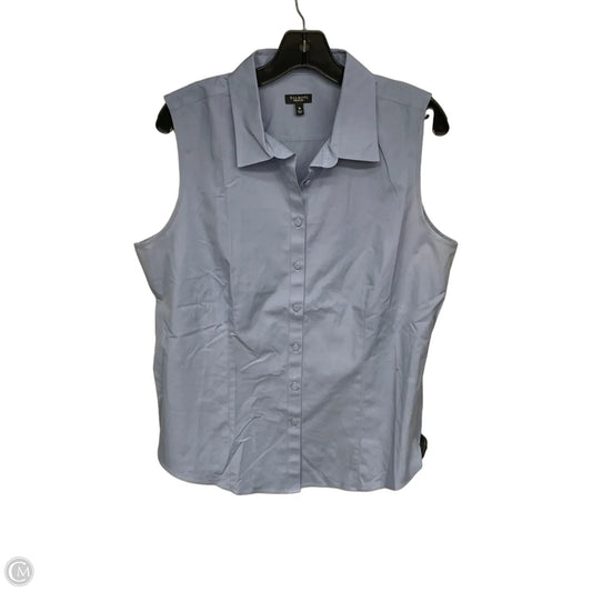 Top Sleeveless By Talbots In Blue, Size: 16