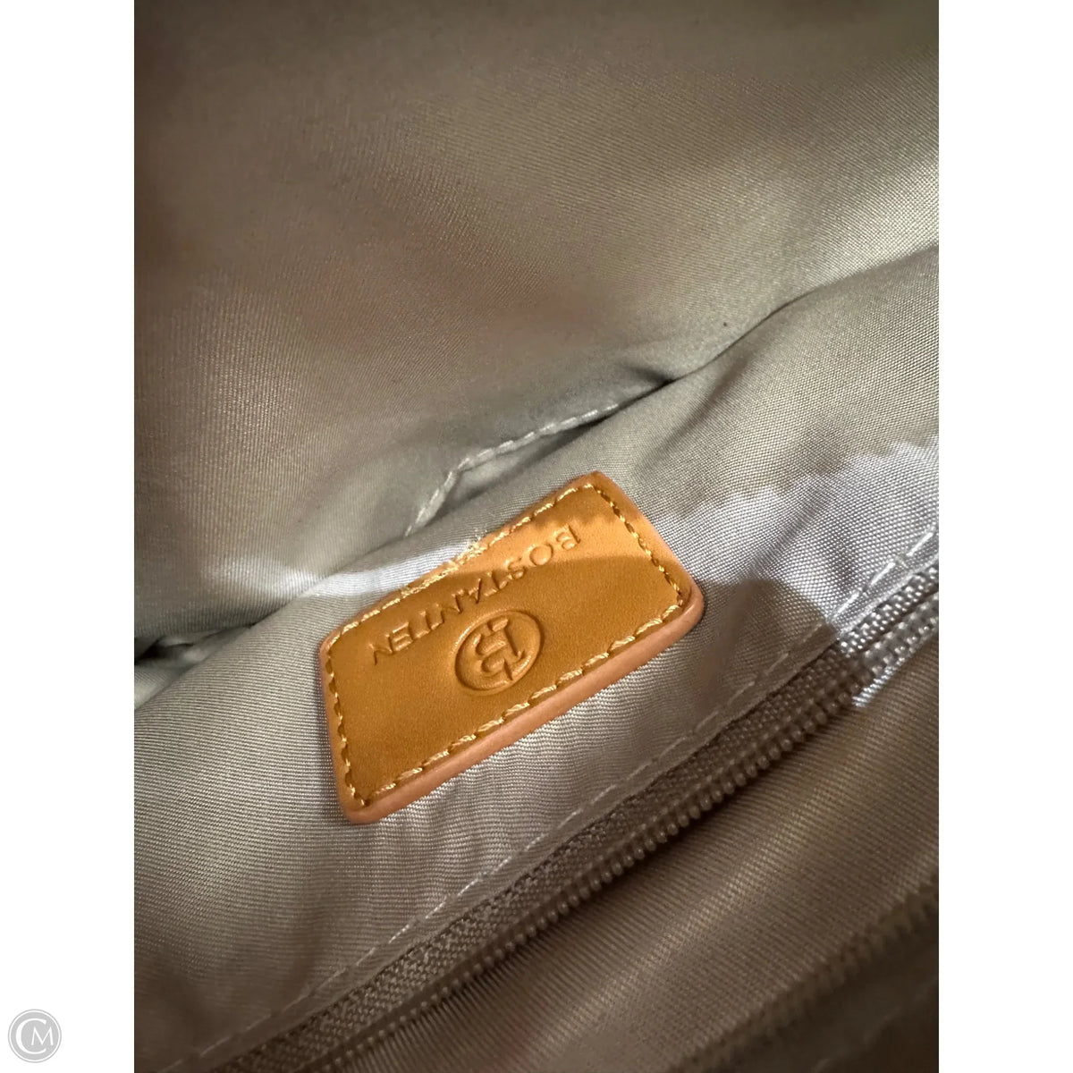 Handbag Leather By Clothes Mentor, Size: Medium