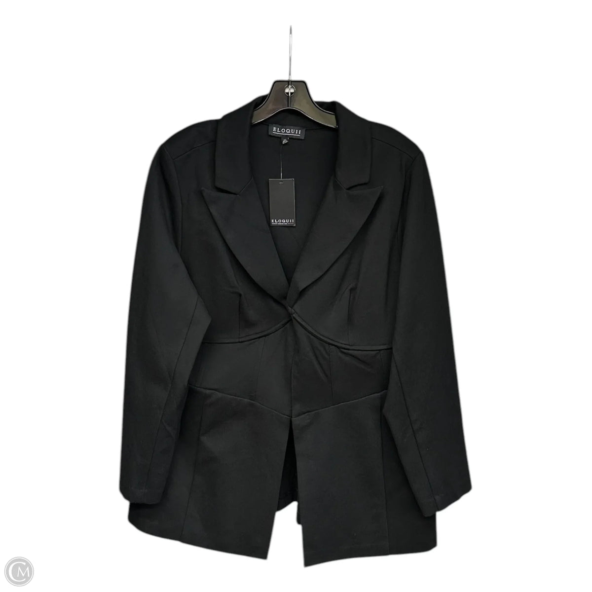 Blazer By Eloquii In Black, Size: 24