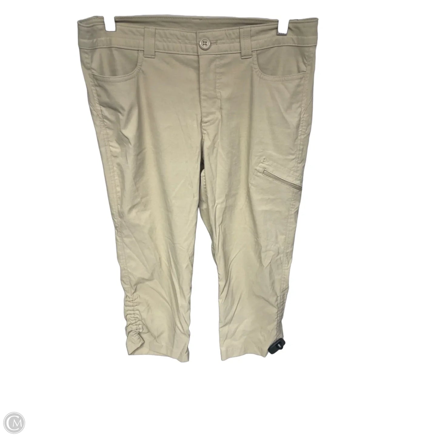 Athletic Capris By Eddie Bauer In Brown, Size: 8