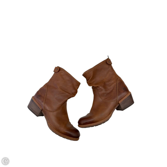 Boots Ankle Heels By Timberland In Brown, Size: 9