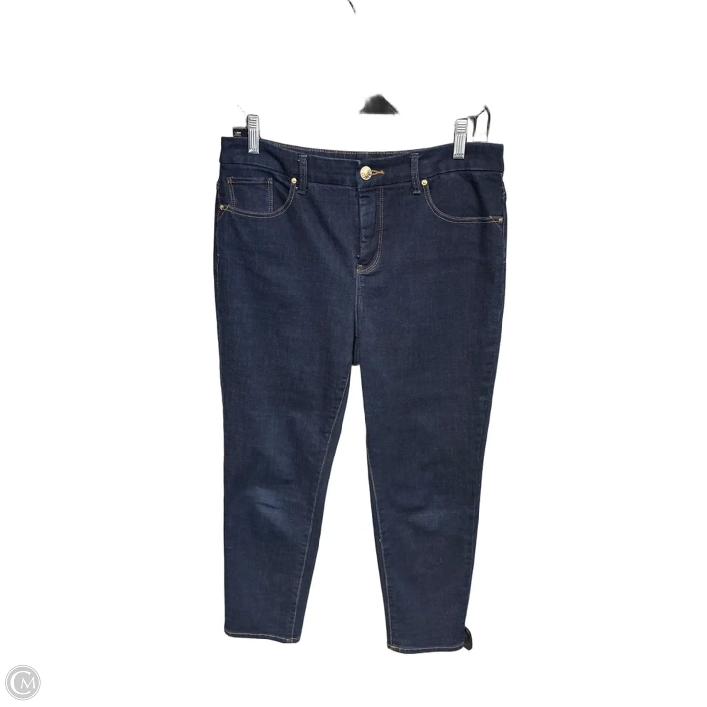 Jeans Skinny By Chicos In Blue Denim, Size: 6