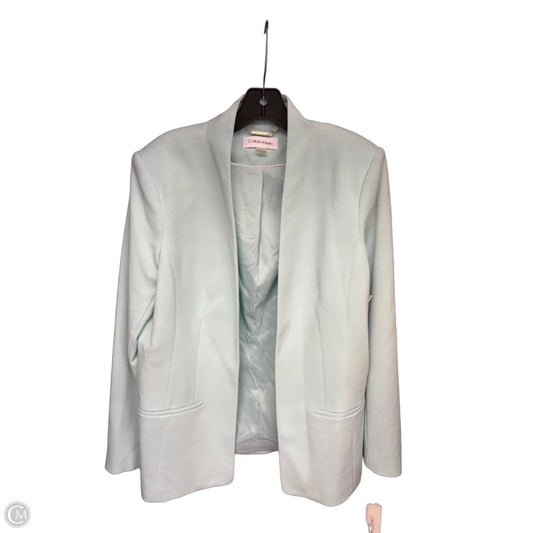 Blazer By Calvin Klein In Aqua, Size: 14