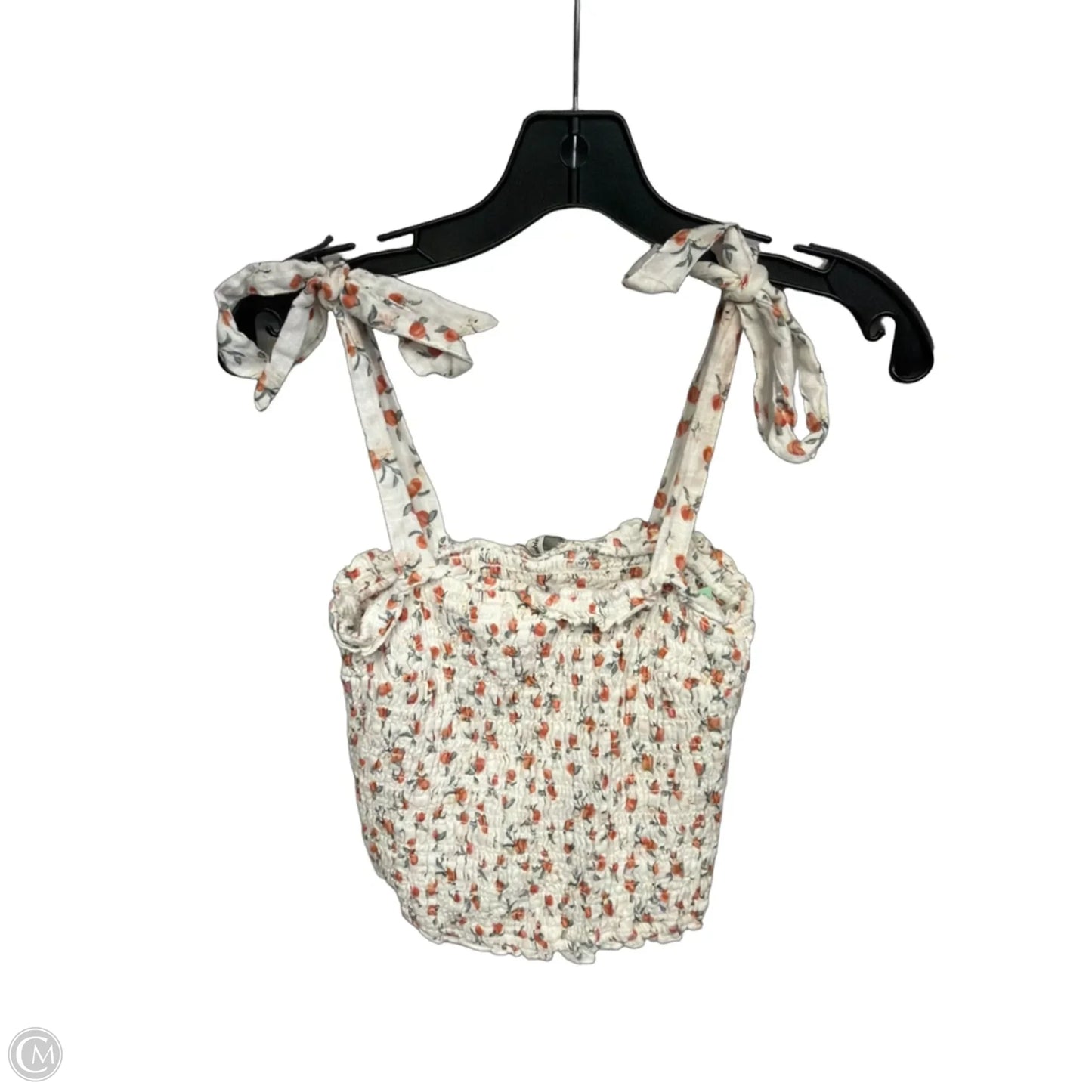 Tank Top By Abercrombie And Fitch In Pink & White, Size: M