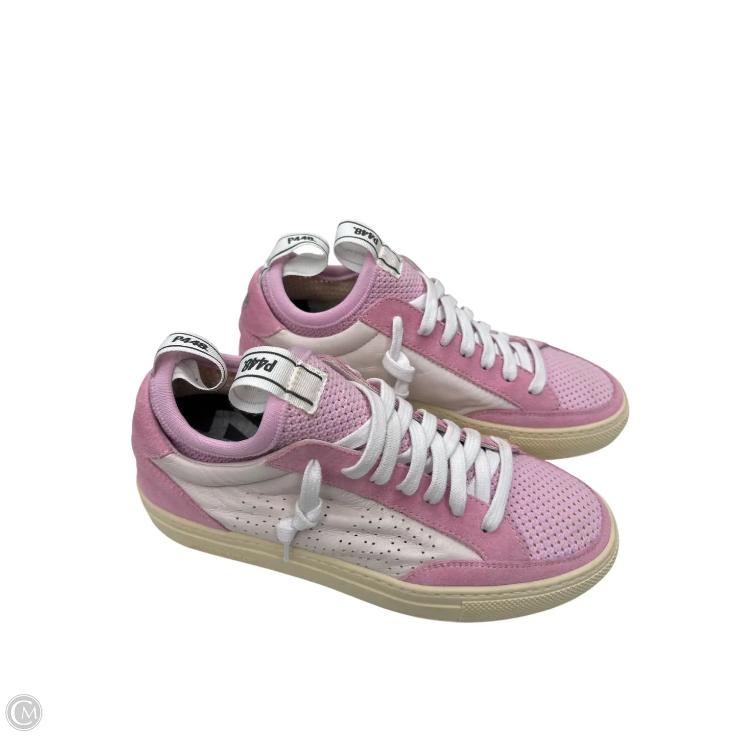 Shoes Sneakers By P448 In Pink, Size: 8