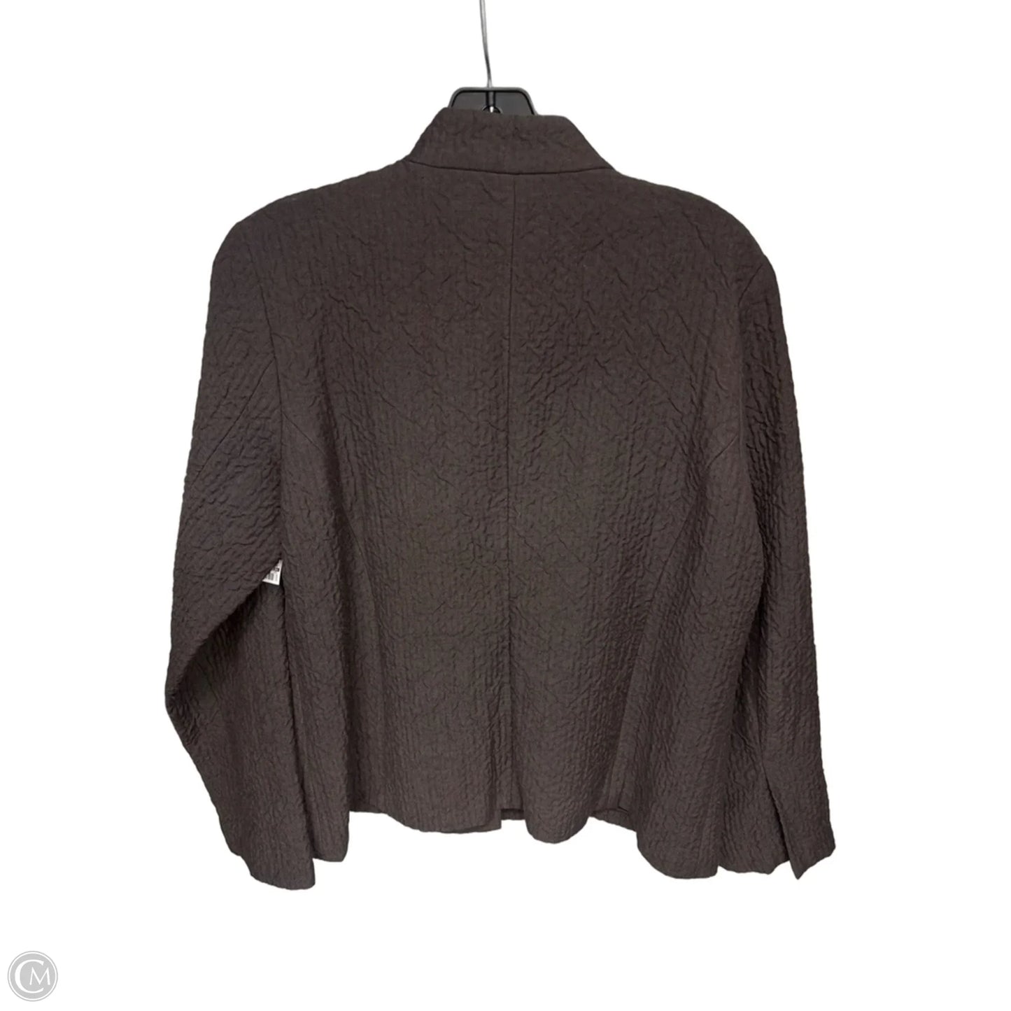 Jacket Other By Eileen Fisher In Brown, Size: Mp