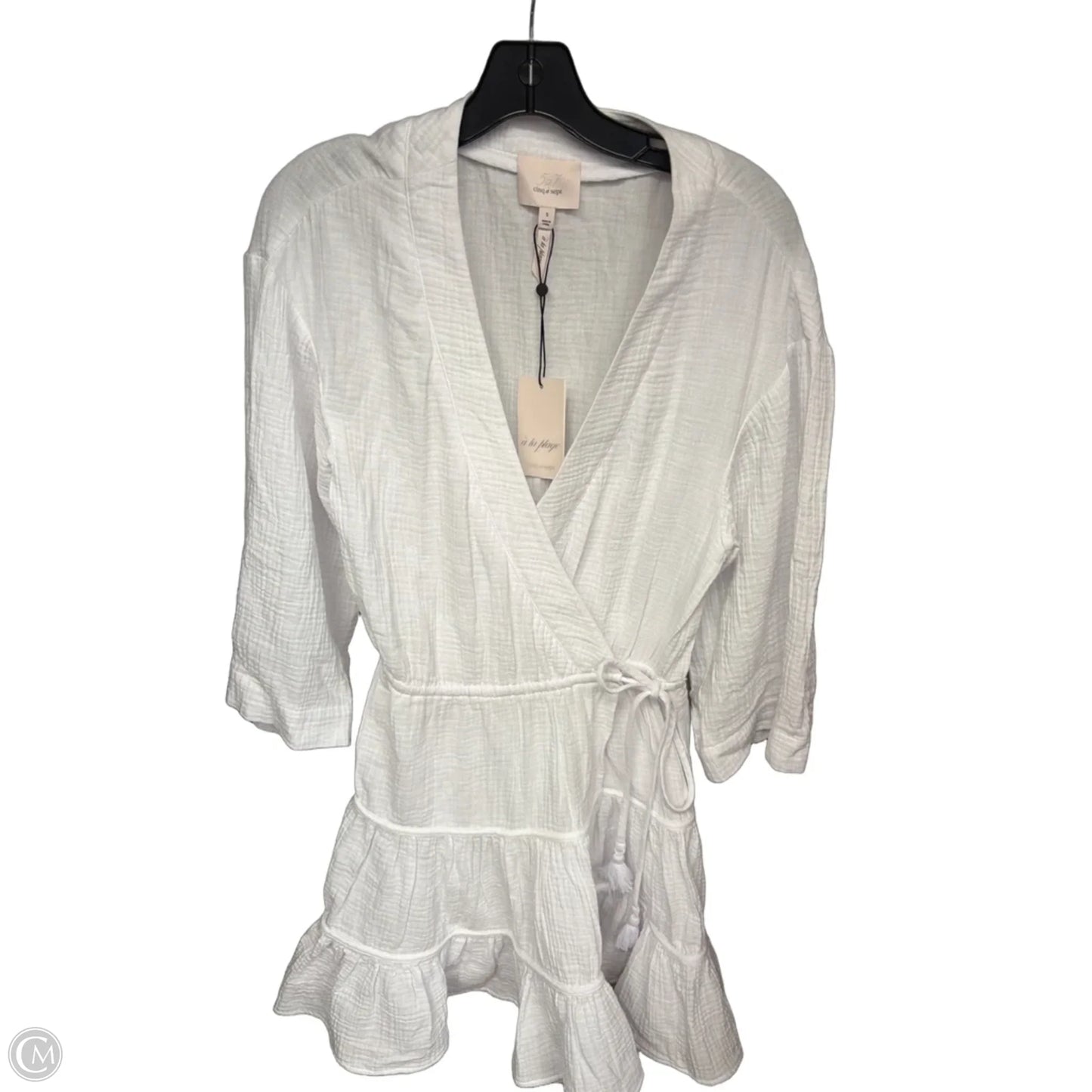 Dress Casual Midi By Cinq A Sept In White, Size: S