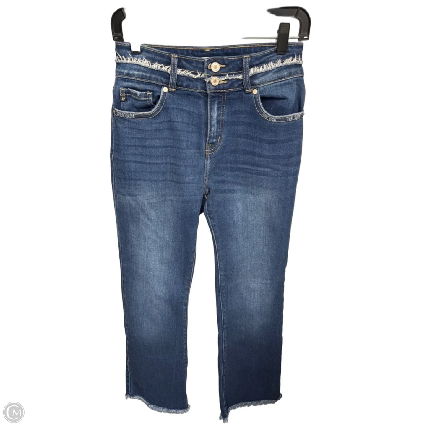 Jeans Boot Cut By Kancan In Blue Denim, Size: 4