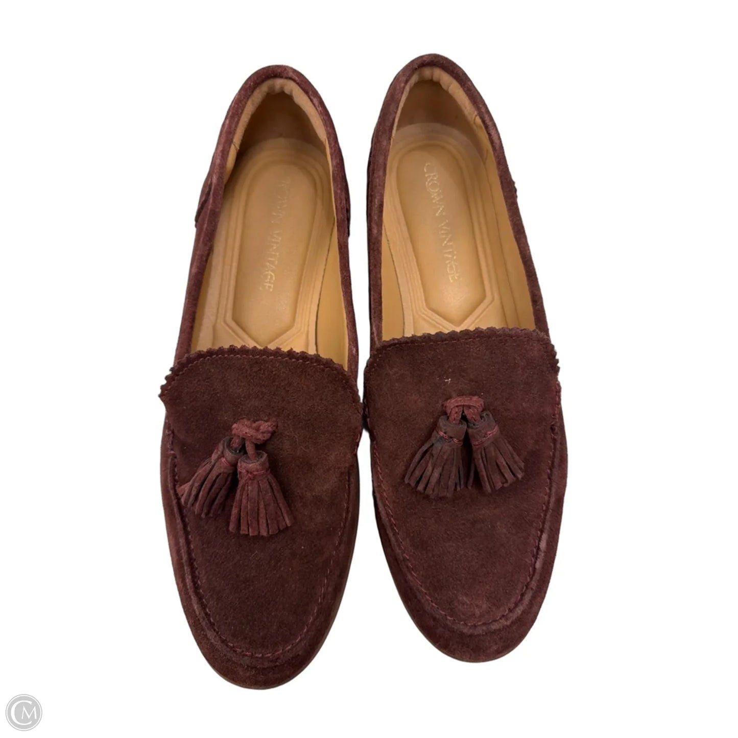 Shoes Flats By Crown Vintage In Red, Size: 10