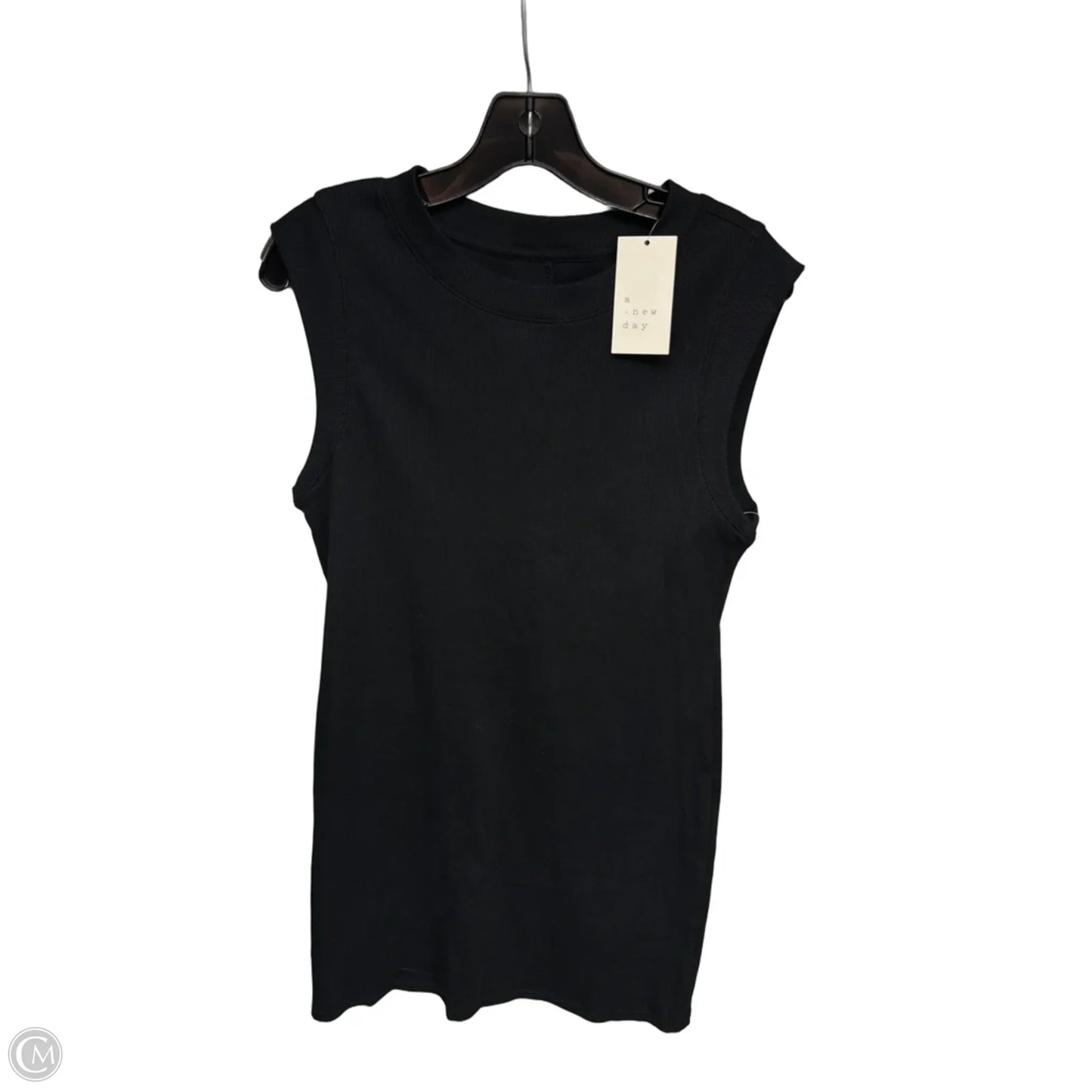 Dress Casual Midi By A New Day In Black, Size: M