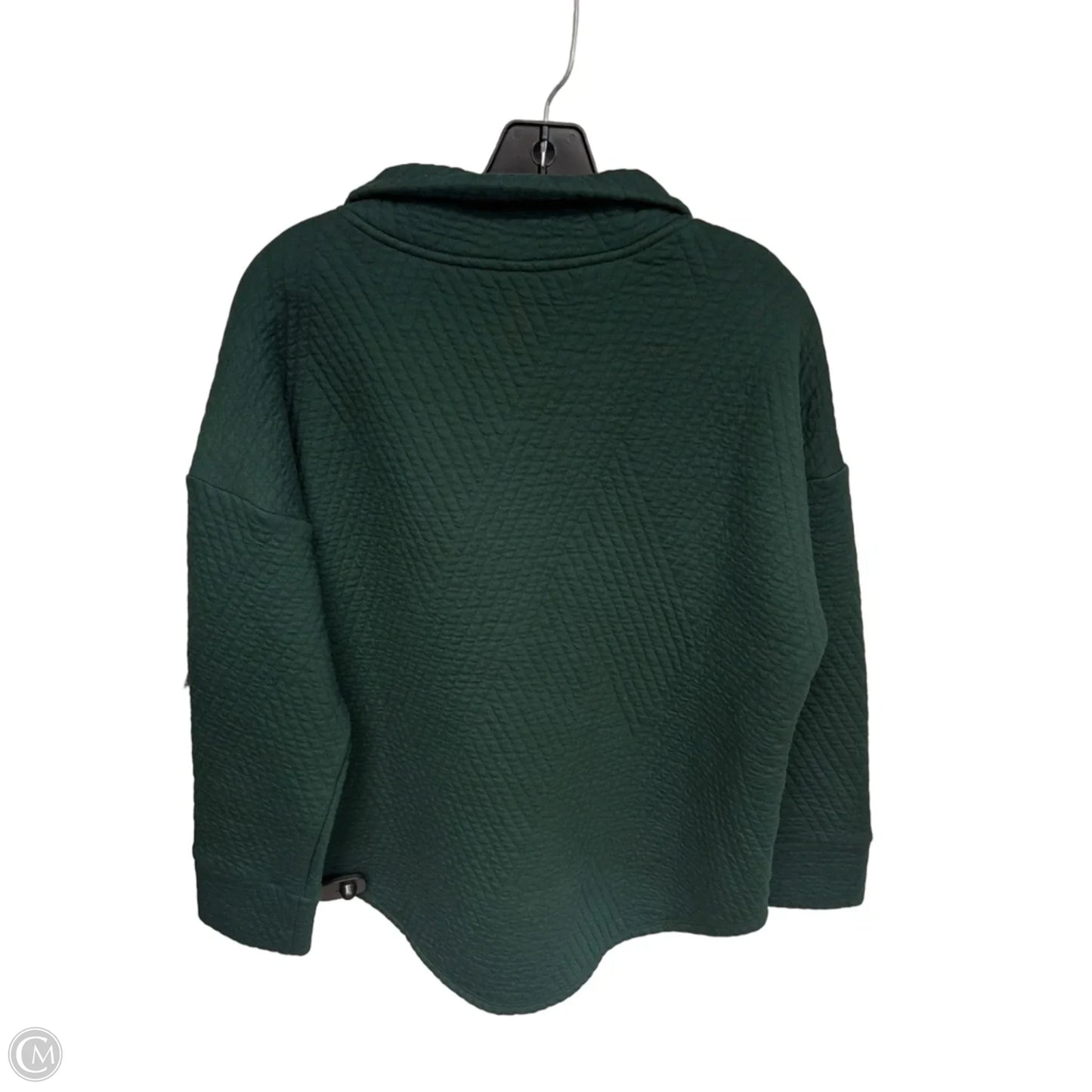 Athletic Sweatshirt Collar By Gapfit In Green, Size: M