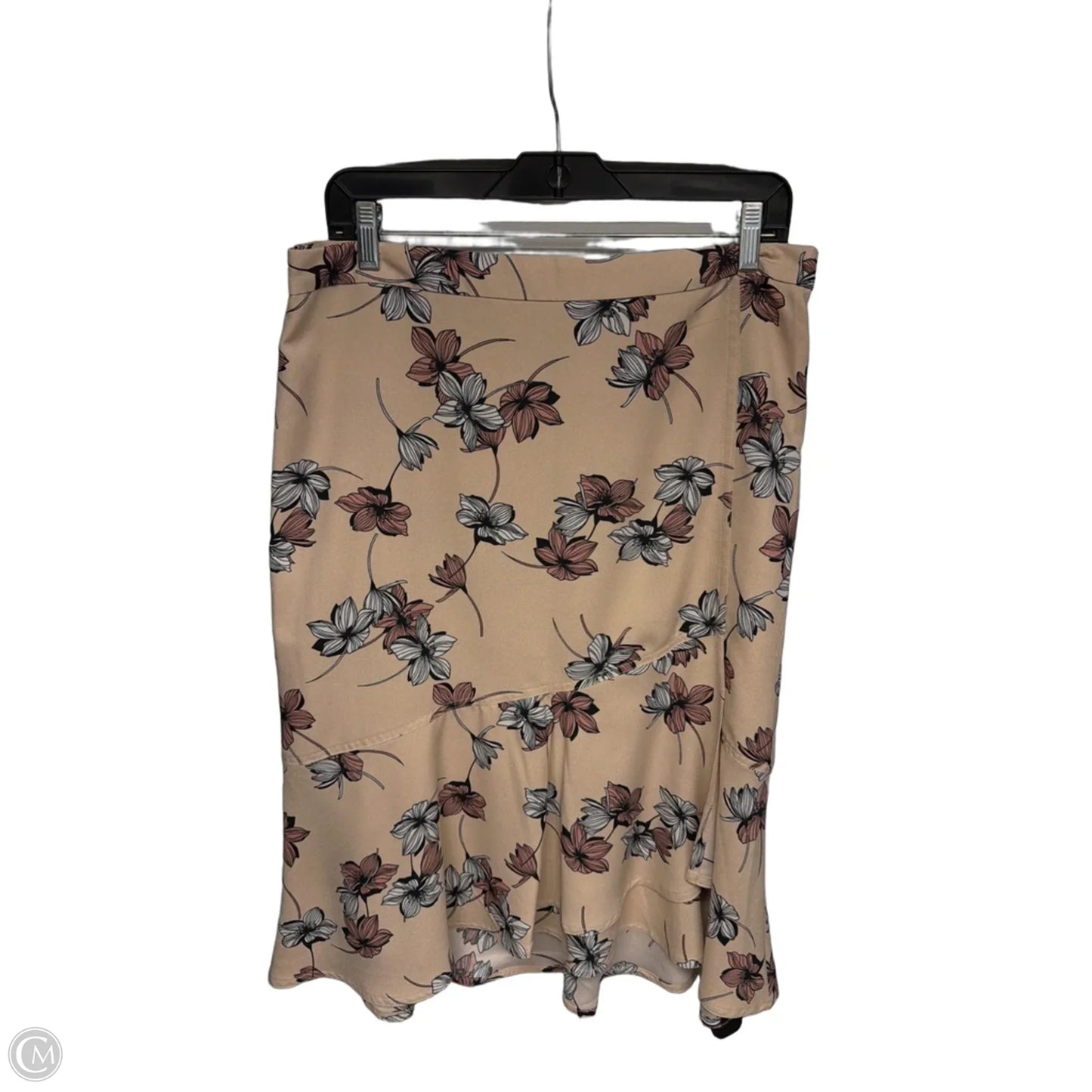 Skirt Midi By Banana Republic In Pink, Size: 12