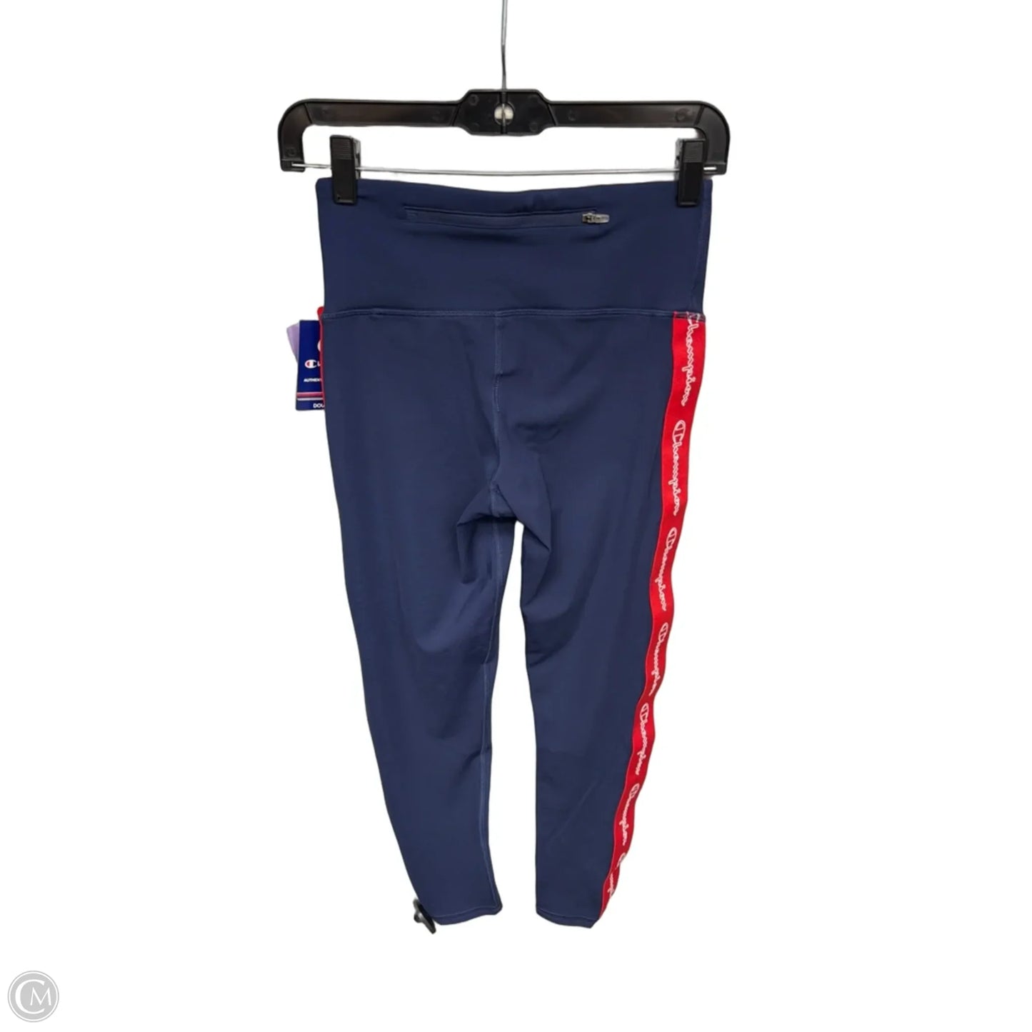 Athletic Leggings By Champion In Blue, Size: S