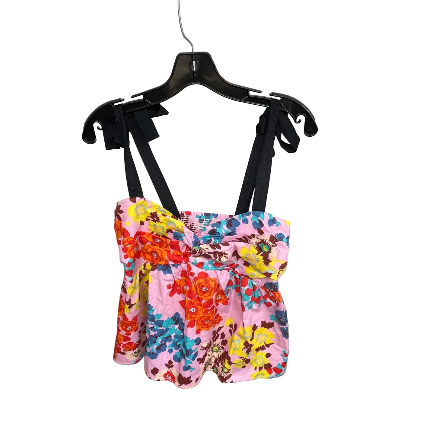 Top Sleeveless By Anthropologie In Floral Print, Size: M