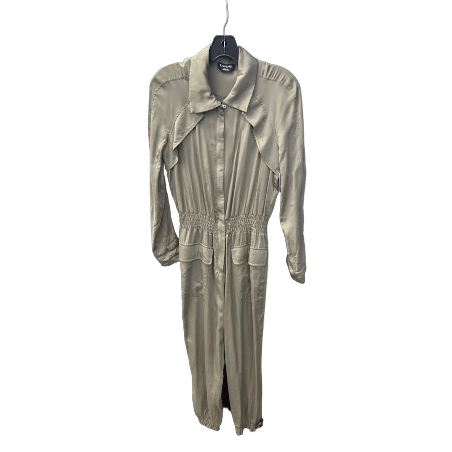 Jumpsuit By Bebe In Green, Size: Sp