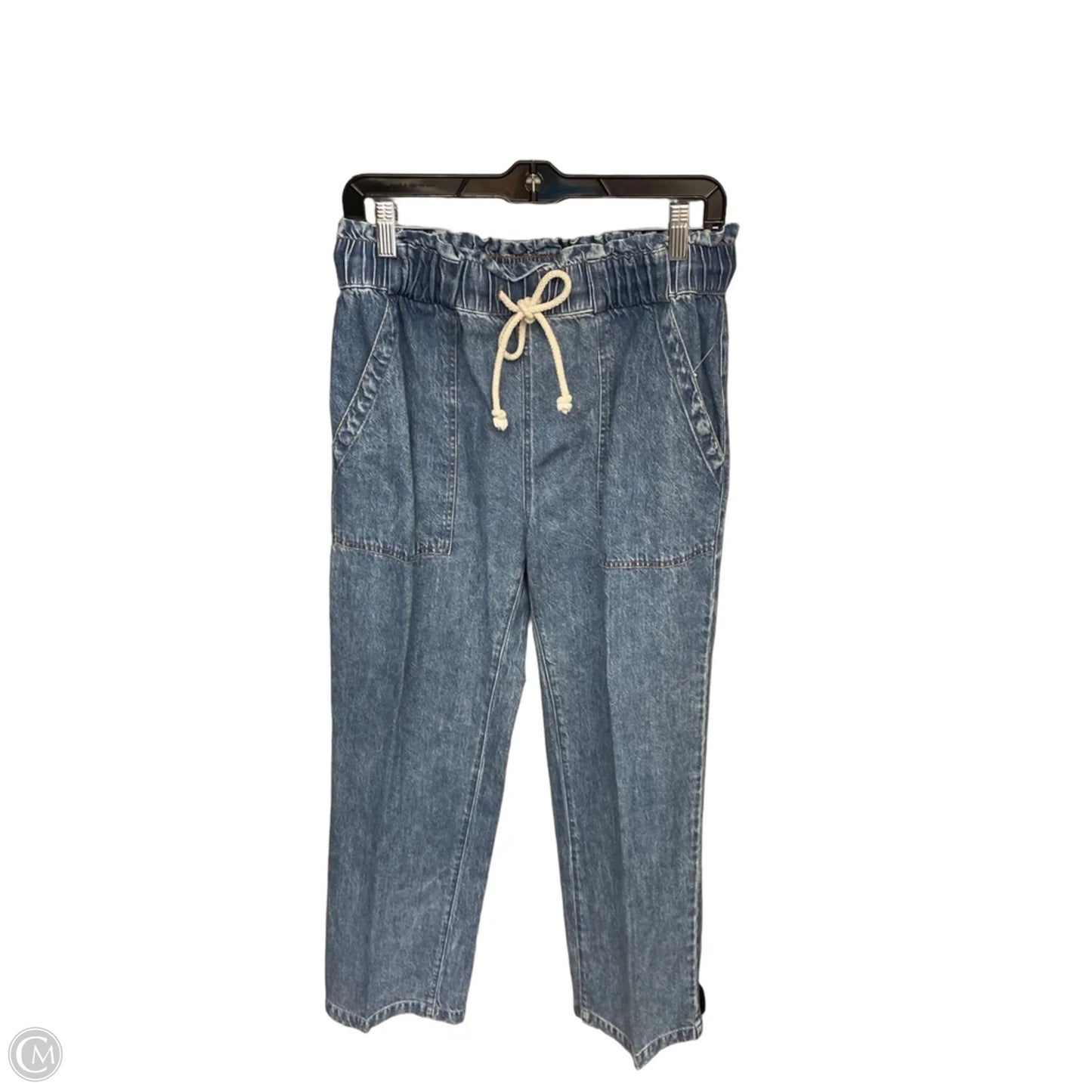 Jeans Wide Leg By Electric & Rose In Blue Denim, Size: M