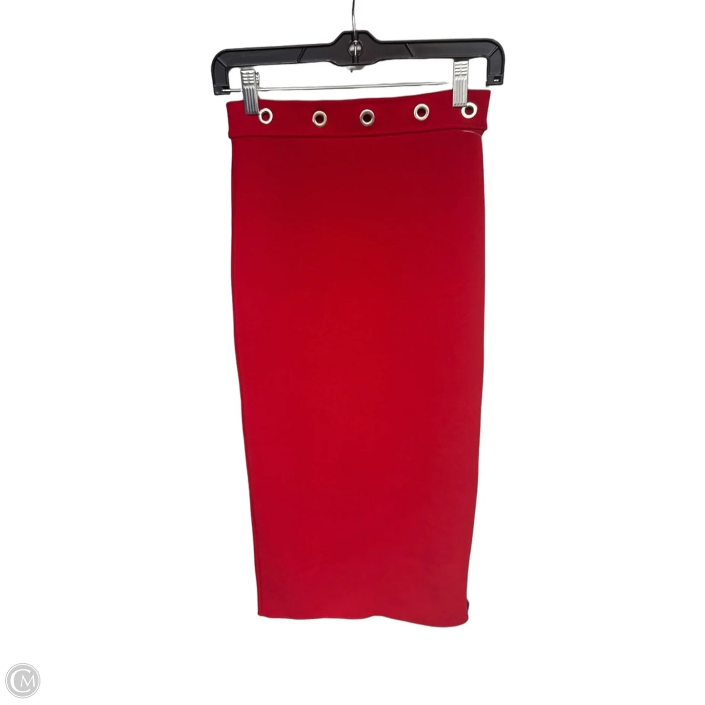 Skirt Maxi By Zara In Red, Size: S