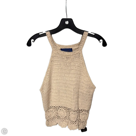 Tank Top By Blue Rain In Cream, Size: S