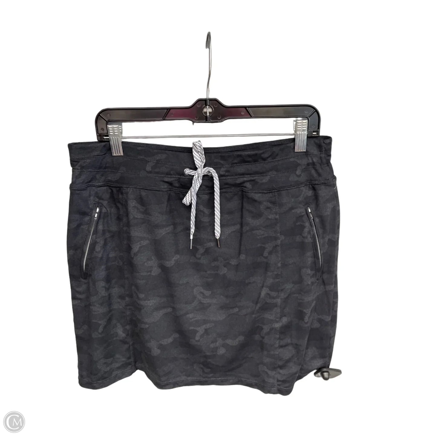 Skort By Members Mark In Black & Grey, Size: Xl