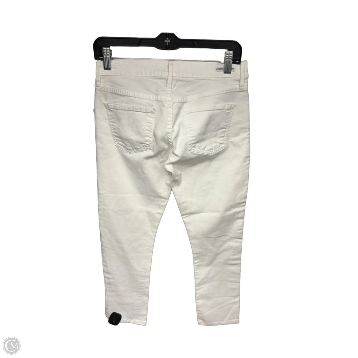 Jeans Boot Cut By Citizens Of Humanity In White Denim, Size: 6