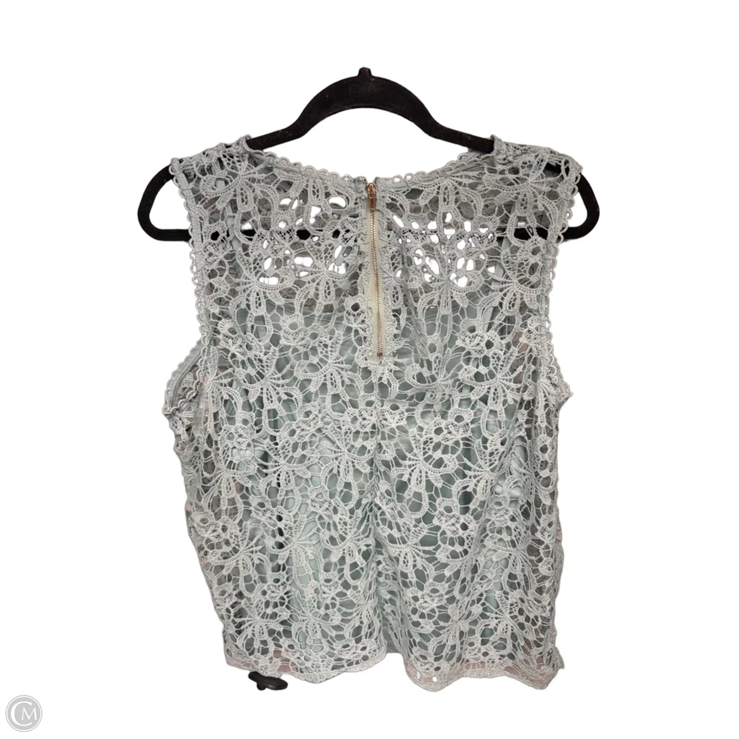 Top Sleeveless By Maurices In Aqua, Size: Xl
